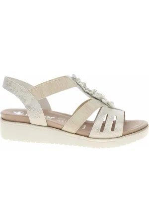 Rieker Dámské sandály V3788-60 beige 37