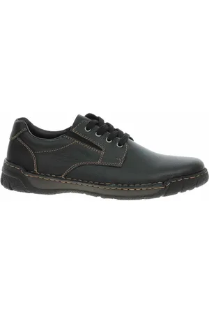 Rieker Pánské polobotky B0306-00 schwarz 42