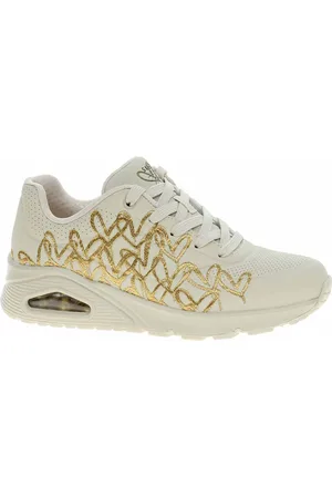 Skechers JGoldcrown: Uno - Golden Heart natural- 36