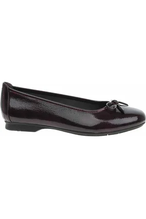 Jana Dámské baleriny 8-22163-41 dk purple pat 37