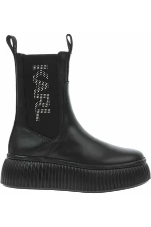 Karl Lagerfeld Dámské polokozačky KL42360 Lthr-Mono 40