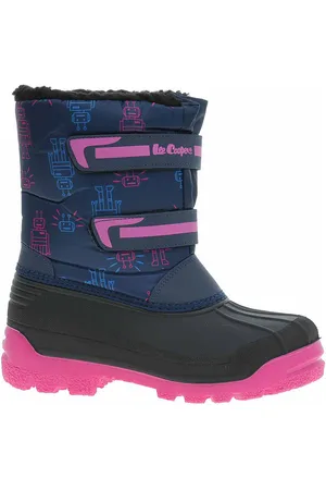 Lee Dívčí sněhule LCJ-23-44-2007K navy-fuchsia 32