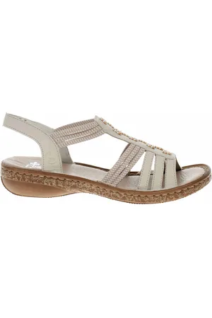 Rieker Dámské sandály 62855-60 beige 37