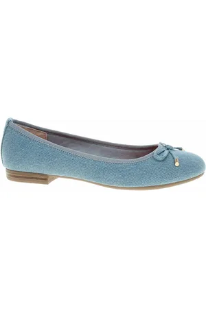 Marco Tozzi Dámské baleriny 2-22136-42 lt. jeans 38