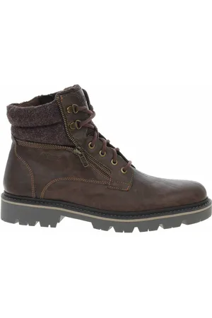 QS by s.Oliver Pánská kotníková obuv 5-16200-41 dark brown 42