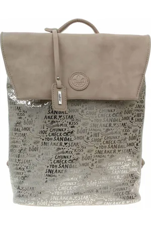 Rieker Dámský batoh H1386-60 beige kombi
