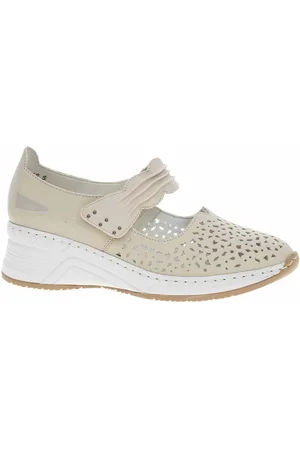 Rieker Dámské baleriny N4382-60 beige 36