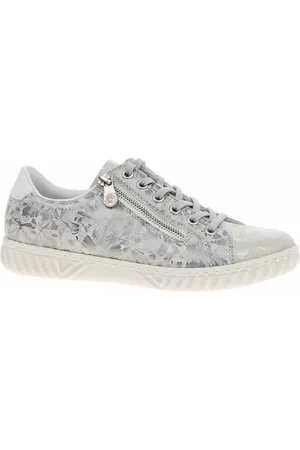 Rieker Dámská obuv N0900-90 silber-platin 37