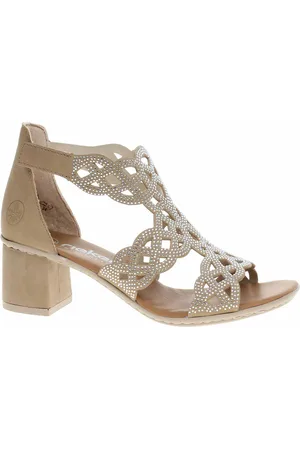 Rieker Dámské sandály 64773-61 beige 36