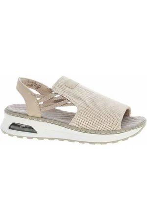 Rieker Dámské sandály 65661-60 beige 37