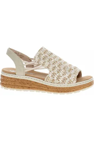 Rieker Dámské sandály 62741-60 beige 37