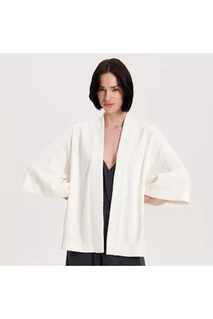 Reserved Ženy Kimona - Kimono s páskem v pase