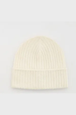Reserved Čepice beanie s příměsí vlny