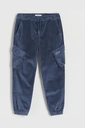 Reserved Bavlněné kalhoty jogger