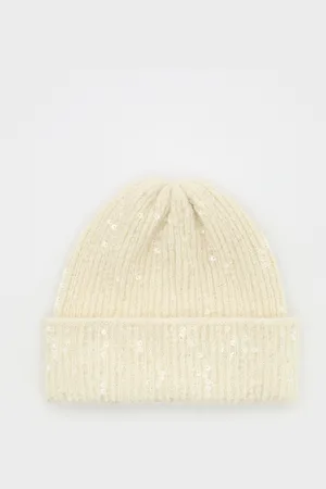 Reserved Čepice beanie s flitry