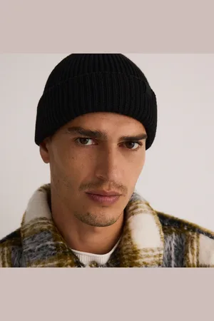 Reserved Čepice beanie s příměsí vlny