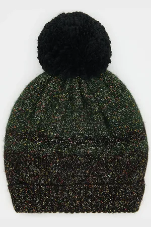 Reserved Čepice beanie s bambulí