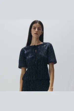 Reserved Halenka s metalizovanou nití