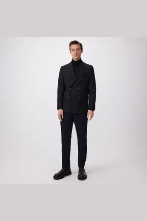 Reserved Kalhoty chino s slim nažehlenými puky