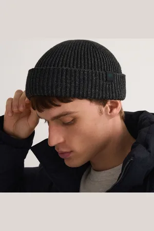 Reserved Čepice beanie s příměsí vlny