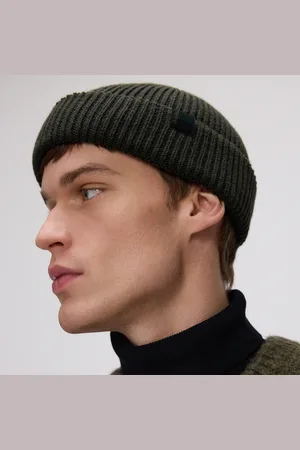 Reserved Čepice beanie s příměsí vlny