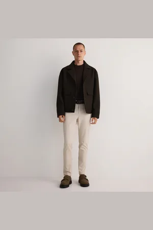 Reserved Jednobarevné kalhoty chino slim