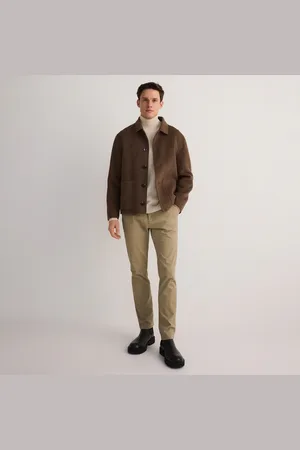 Reserved Bavlněné kalhoty chino slim