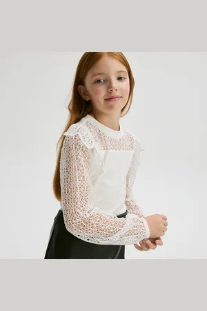 Reserved Halenka s ažurou na rukávech