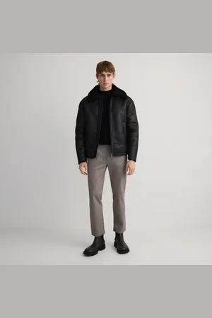 Reserved Kalhoty slim fit s příměsí modalu