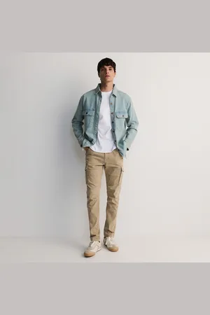 Reserved Kalhoty slim fit cargo