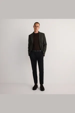 Reserved Jednobarevné kalhoty chino slim