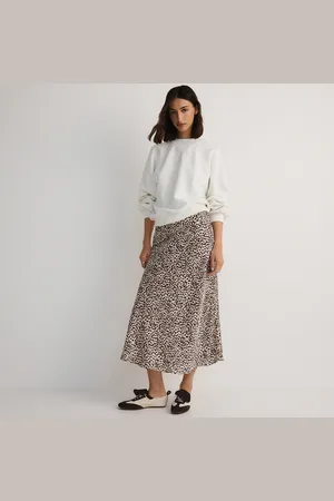 Reserved Maxi sukně se zvířecím vzorem