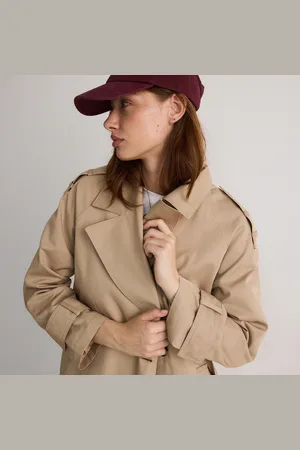 Reserved Dvouřadý trenčkot oversized