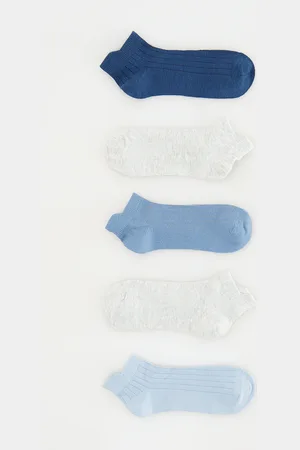 Reserved Ponožky s bavlnou 5 pack