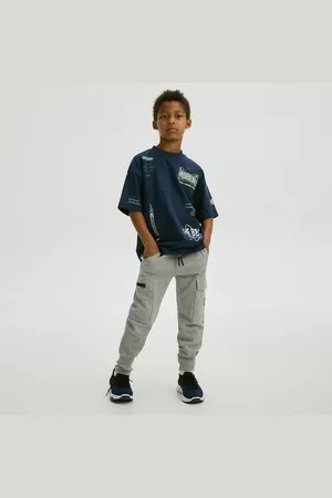 Reserved Bavlněné kalhoty jogger