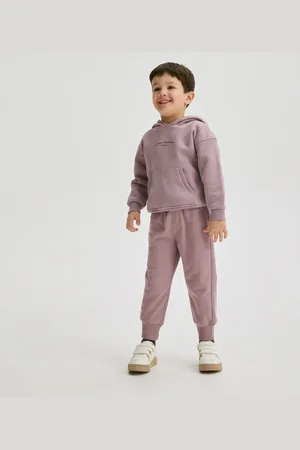 Reserved Bavlněné kalhoty joggers