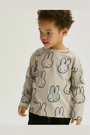 Reserved Bavlněné tričko s dlouhými rukávy Miffy