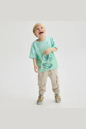 Reserved Bavlněné kalhoty jogger