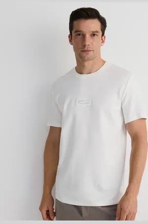 Reserved Tričko regular fit s ozdobou