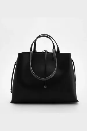 Reserved Kabelka shopper se šňůrkami