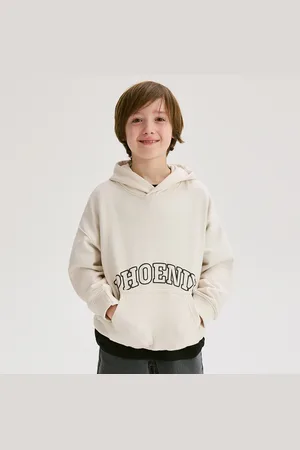 Reserved Bavlněná mikina s kapucí