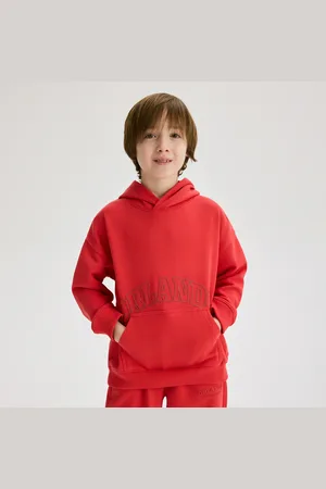 Reserved Bavlněná mikina s kapucí