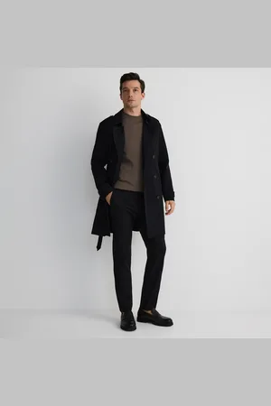 Reserved Kalhoty chino slim s příměsí viskózy