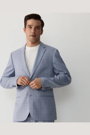 Reserved Kostkovaný blejzr slim fit