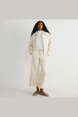 Reserved Džíny culottes s provázkovým páskem