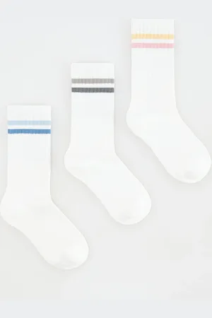 Reserved Ponožky s bavlnou 3 pack