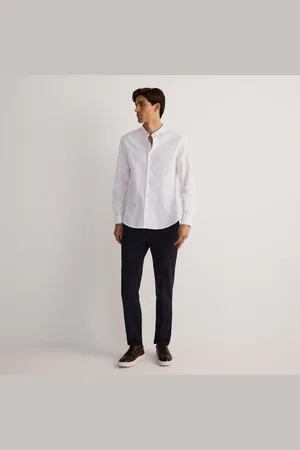 Reserved Kalhoty chino slim s příměsí viskózy