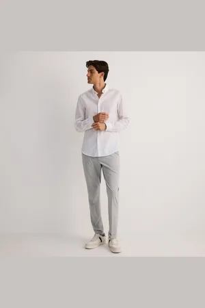 Reserved Kalhoty chino slim s příměsí viskózy