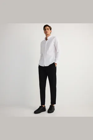 Reserved Kalhoty chino slim s příměsí viskózy