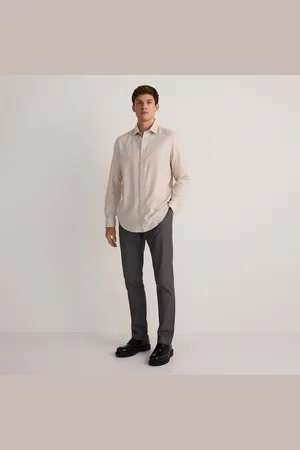 Reserved Bavlněné kalhoty chino slim